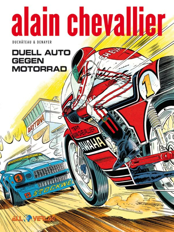 Alain Chevallier 7 - Duell Auto gegen Motorrad